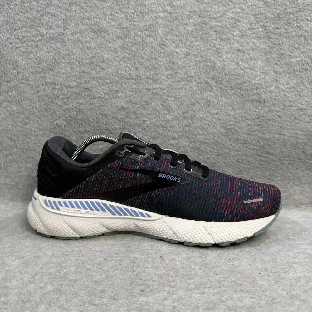 Brooks Adrenaline GTS 22 Womens Shoes Size 9.5 Black Running Sneaker 1203531B523